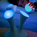 These Glowing Balls Nightlight Lamp Has Removable Glow Balls For Trips To The Bathroom
