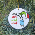 These Grinch Stink Stank Stunk Christmas Ornaments Will Make The Holidays More Tolerable