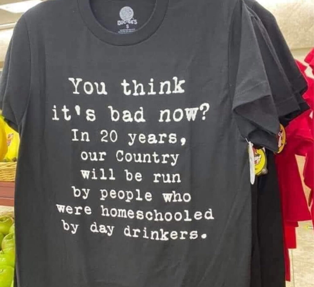 Think It's Bad Now? In 20 Years Our Country Will Be Run By People Who Were Homeschooled By Day Drinkers