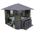This Hot Tub Gazebo Turns Your Spa Into a Swim-Up Bar