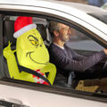 These Inflatable Christmas Characters For The Car Will Make Traffic Jams More Cheery