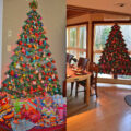 These Flat Wall Mounted Christmas Trees Will Save Tons Of Space In Smaller Homes