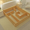 This Cat Maze Bed Frame Lets Your Kitty Play While You Sleep