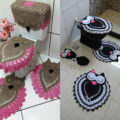This Crochet Owl Bathroom Set Turns Your Toilet Into an Owl
