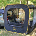 This Instant Pop-Up Car Tent Attaches To The Tailgate Of Your SUV or Minivan