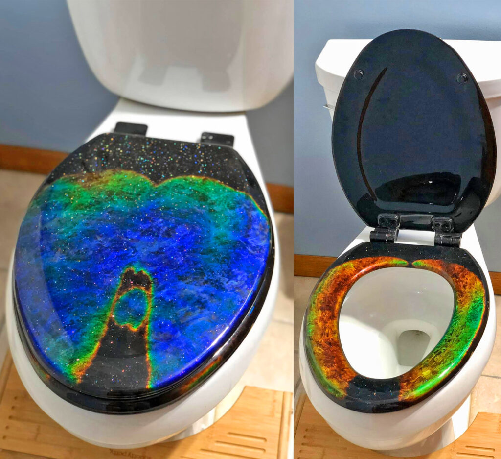 Mood Ring Toilet Seat