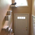 These Floating Cat Stairs Give Your Kitty A View Outside While They Lounge