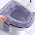 This Fluffy Toilet Seat Cover Comes Equipped With Its Own Phone Pocket