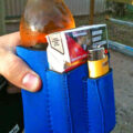 This Beer Koozie Holds a Pack of Cigs and Lighter (Or Snacks, Phone, Lipstick)