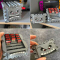 A Mario Thwomp Nintendo Switch Game Cartridge Holder