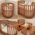 This 4-in-1 Convertible Crib, Bassinet, and Toddler Bed Grows With Your Baby