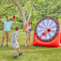 This Giant Soccer Dartboard Is The Perfect Yard Game For Summer BBQs