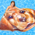 Every Labrador Owner Probably Needs This Giant Dog Face Pool Float