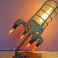 This Retro Rocketship Lamp Is a Perfect Addition To Any Space Nerd's Desk