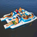 This Giant 7-Person Tropical Island Lake Float Is The Ultimate Way To Party On The Water