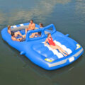 This Giant Convertible Car Lake Float Is The Ultimate Spot For Relaxing On The Water