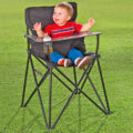 This Portable Baby High Chair Is Perfect For Camping, Picnics, or Beach Trips