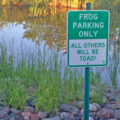 Frog Parking Only Violators Will Be Toad Sign