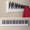 This Piano Keys Coat Rack Is Perfect For Any Music Lover