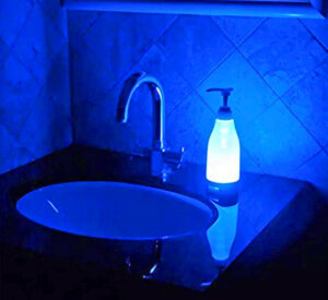 This Glowing LED Soap Dispenser Illuminates Your Bathroom At Night
