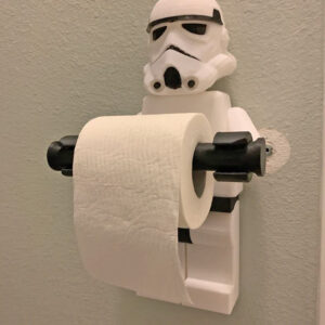 This Stormtrooper Toilet Paper Holder Belongs In Every Star Wars Geeks Bathroom