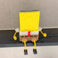 This SpongeBob Sponge Holder Belongs In every SpongeBob Lover's Kitchen