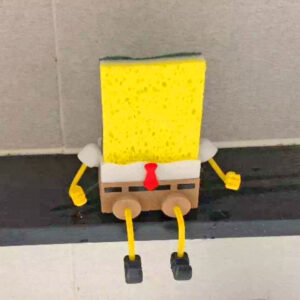 This SpongeBob Sponge Holder Belongs In every SpongeBob Lover's Kitchen