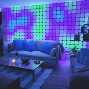 Nanoleaf Color Changing Panels Are Perfect For a Gaming Room