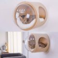 Your Cat Probably Needs This Wall-Mounted Bubble Window Bed