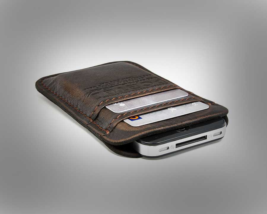 Handmade Leather iPhone Wallet