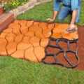 These Concrete Molds Let You Create Incredible Walkways That Look To Be Made From Stones