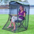 This Genius Canopy Chair With a Screen Protects You From The Sun and Mosquitoes