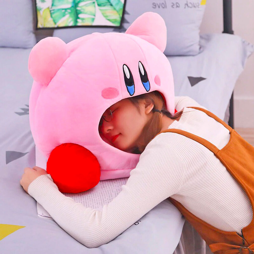 This Giant Kirby Pillow Makes For The Perfect Private Napping Spot