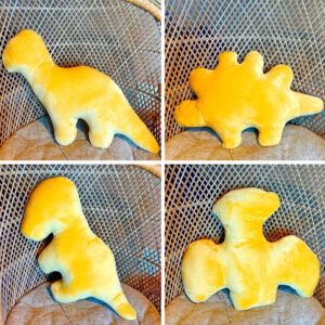 These Dinosaur Shaped Chicken Nuggets Pillows Are Perfect For Dino Loving Kids