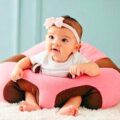 This Cute Baby Sofa Chair Helps Teach Your Infant To Sit Up and Stabilize Their Back