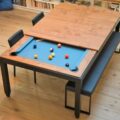 This Company Makes Elegant Dining Tables That Convert Into Pool Tables