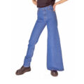 You Can Now Get Asymmetrical Jeans If You Can't Decide Between Skinny Jeans and Wide Leg Jeans
