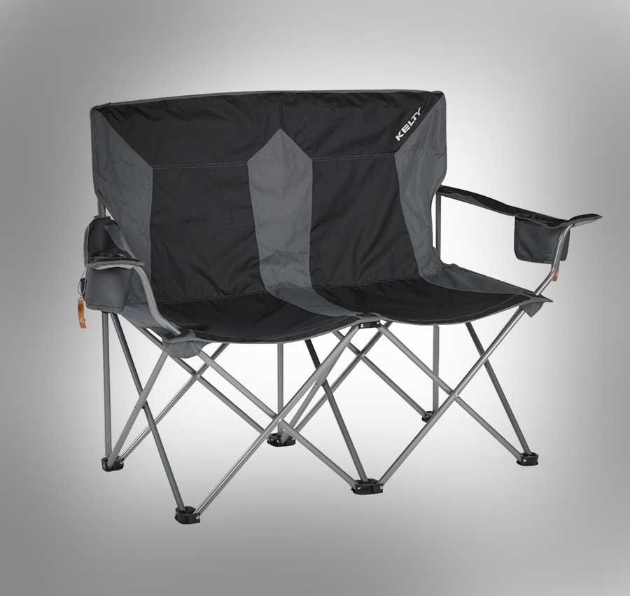 There's a Loveseat Lawn-chair That Exists Which Lets You Get Cozy While Camping