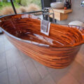 This Woodworker Makes Luxurious Wooden Bathtubs Inspired From His Background As a Shipbuilder