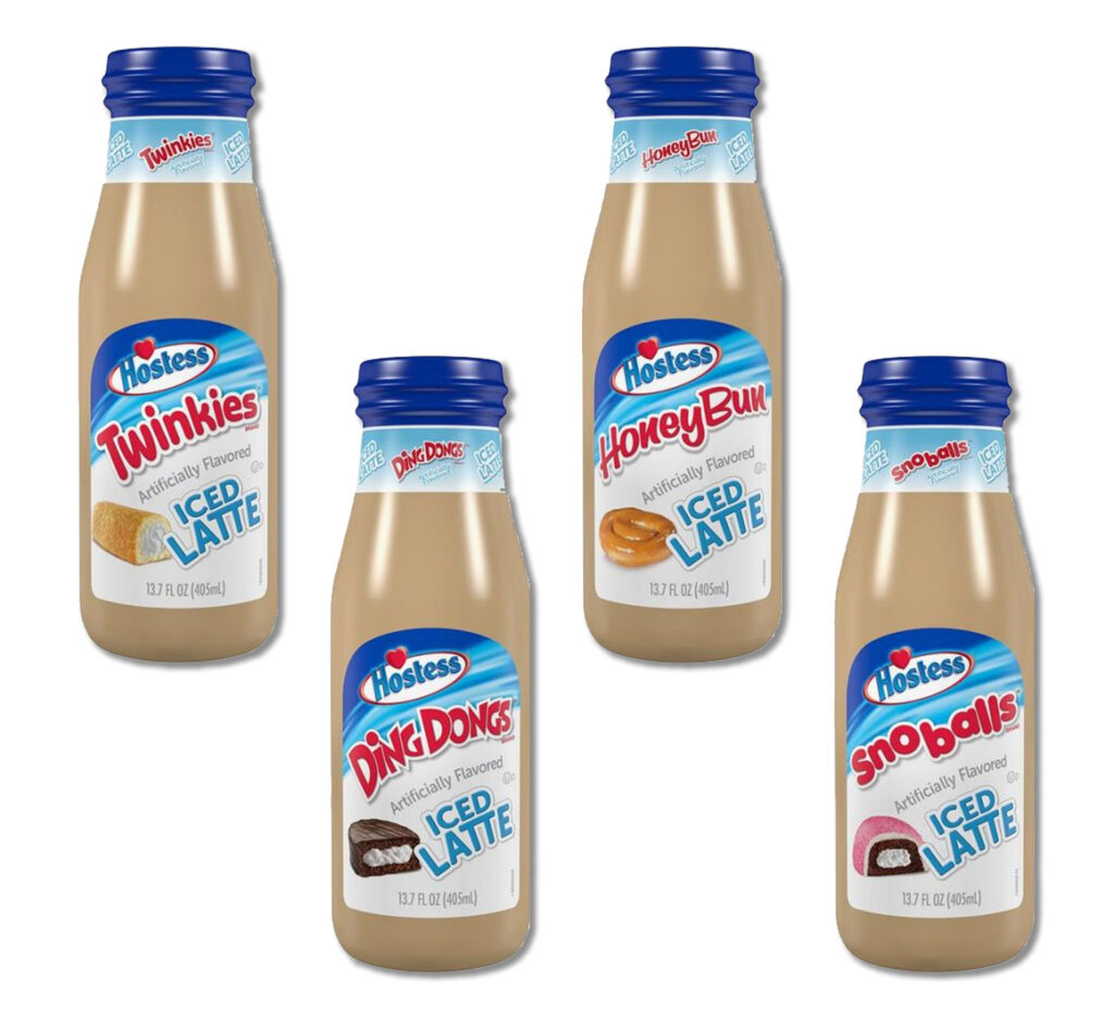Hostess Has Released New Bottled Iced Lattes That Taste Like Twinkies, Ding Dongs