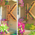 These Giant Letter Shaped Planters Are The Coolest Way To Customize Your Front Entrance