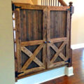 People Are Making Barn Door Baby Gates, Window Shutters, and TV Covers, and They Look Amazing