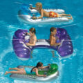 These Pool Floats Have Integrated Squirt Guns So Your Kids Can Have Epic Battles In The Pool