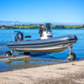 Sealegs Amphibious Boats Feature 3 Retractable Wheels To Get In and Out Of Water