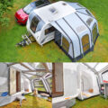The Bailey Discovery D4-2 Camper Trailer Has an Inflatable Enclosed Awning