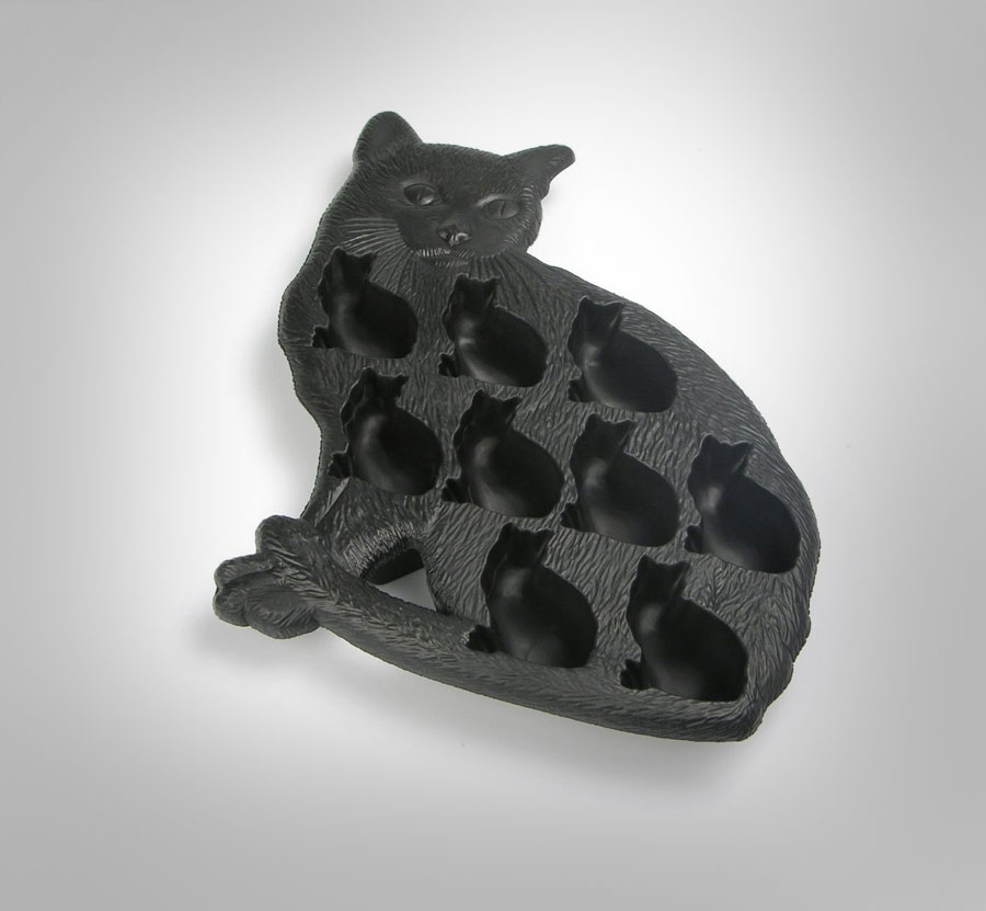Cat Shaped Ice Cubes