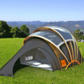 This Solar Tent Has Heated Floors, Wi-Fi, and It Illuminates at Night