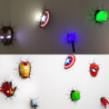 These 3D Superhero Night-Lights Are Perfect For Any Marvel Lovers Bedroom