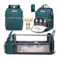 This 3-in-1 Diaper Bag Has Its Own Changing Station/Bassinet