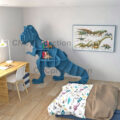 This Giant 3D T-Rex Kids Shelf Is Perfect For Any Dino Loving Kid's Bedroom